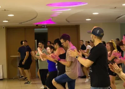 Salsa tánc óra a Salsa Revolution wellness hétvégéjén